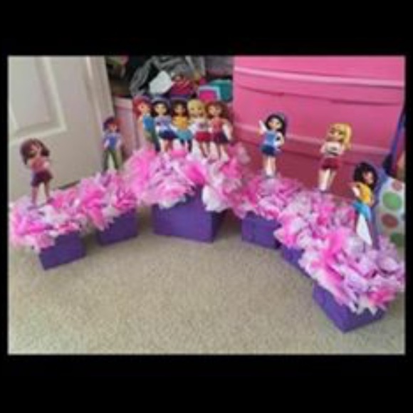 lego friends birthday decorations